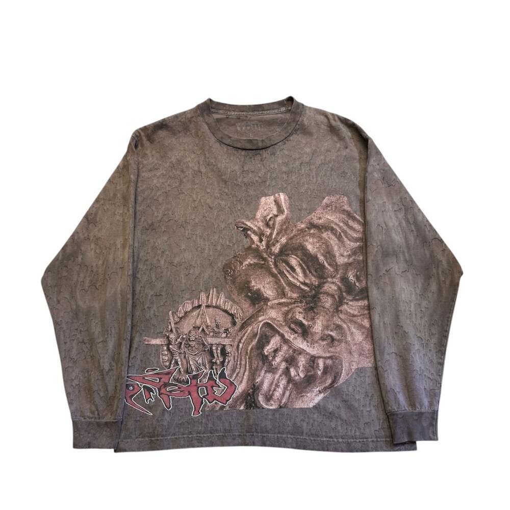 Travis Scott Utopia Circus Maximus Tour Brown Long Sleeve T-Shirt